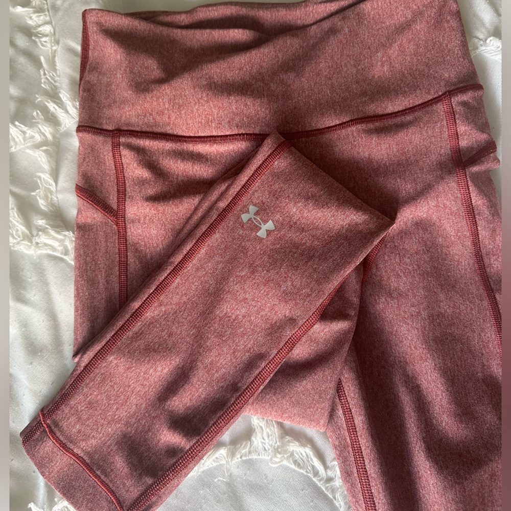 Under Armour Red Compression Leggings